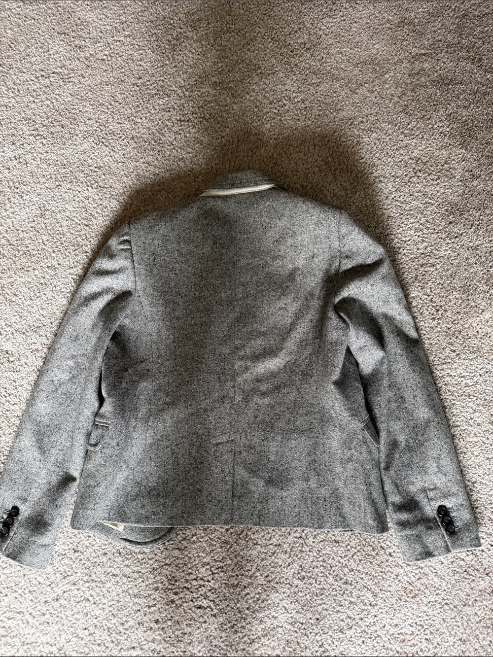 J. Crew Gray Tweed Wool Blazer - Picture 3 of 3